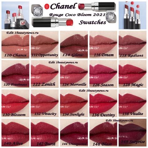 chanel mademoiselle lipstick swatch|Chanel lipstick coco bloom.